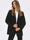 Only Damen Blazer Schwarz