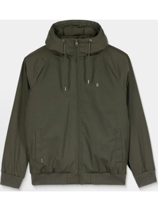 Volcom Hernan Μπουφάν Αδιάβροχο Rinsed Black