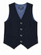 Kids Vest Dark Blue