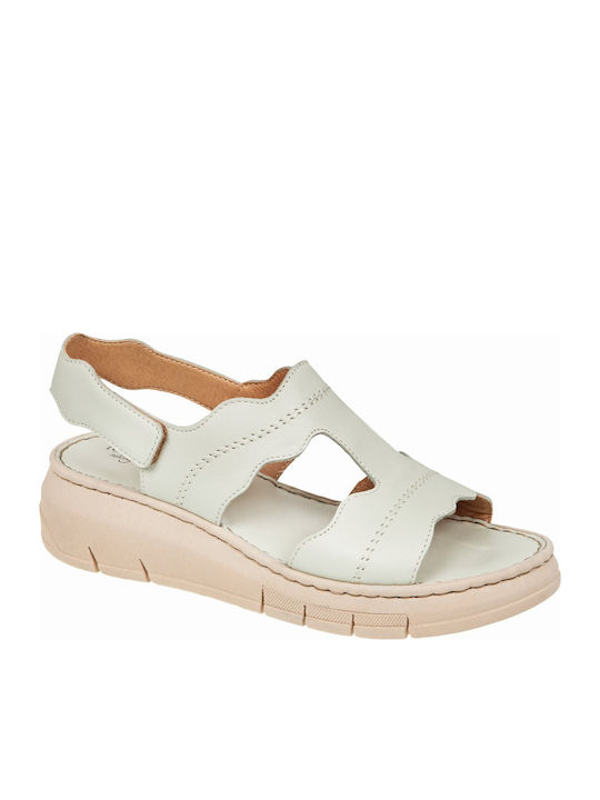 Relaxshoe Sandale Casual Damă Din Piele Verzi