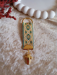 By Anastasia's Art Creations Taufe Anhänger Schlüsselanhänger Grünes 30 Stück
