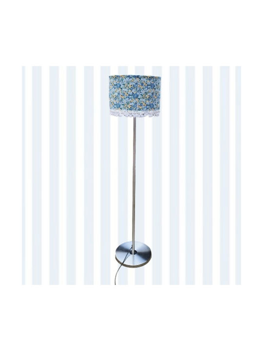 Siel Stehlampe Mit Lampenbirnensockel Für E27 Blaue