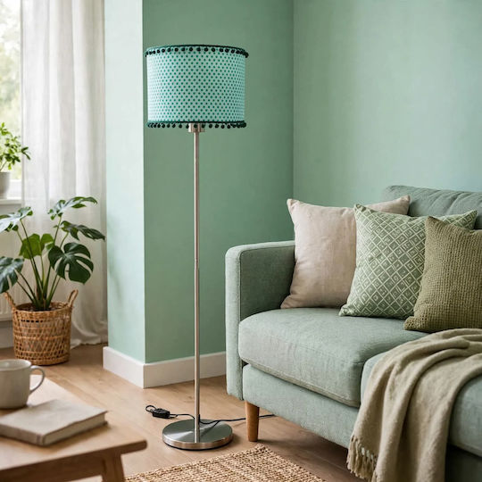 Dots Floor Lamp Dimensions With Lamp Bulb Base For E27 Green
