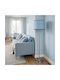 Small Dots Floor Lamp Dimensions With Lamp Bulb Base For E27 Blue