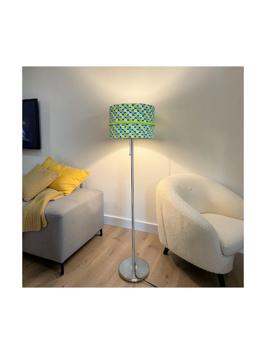 Art Dimensiuni Lampadar De Podea Cu Bază De Bec E27 Galben