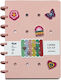 Skag Ruled Notebook 100 Sheets Pink