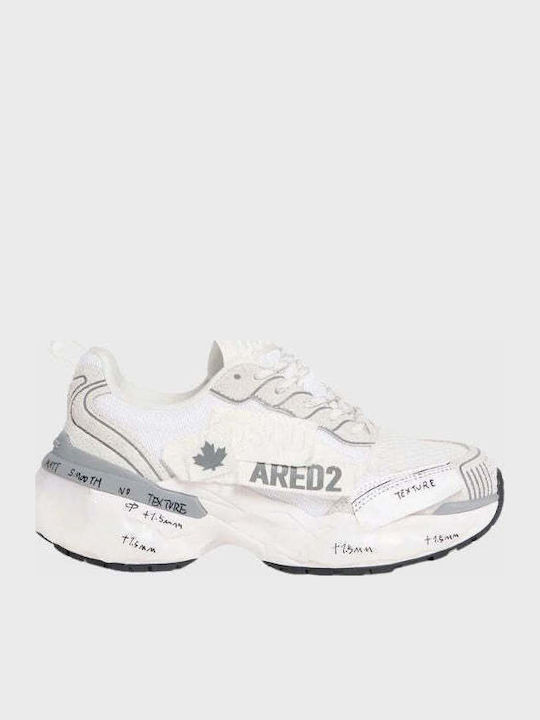 Dsquared2 Faster Adidași pentru bărbați Off White