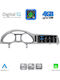 Digital Iq Tpg 15933a_cpa 10.25inc Multimedia System Audi Mod Q7 Mod 2005-2010