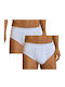 Мъжки слипове Бели с Отпечатани 2Pack