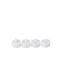 Beauty Home Decorative LED Table Lamp Warm White Tealight 4pcs 3.5x3.5cm