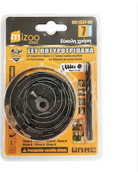 Mizoo Σετ Ποτηροτρύπανα Ξηρής Κοπής 25mm έως 63mm Mizoo Σετ Ποτηροτρύπανα Ξηρής Κοπής 25mm έως 63mm