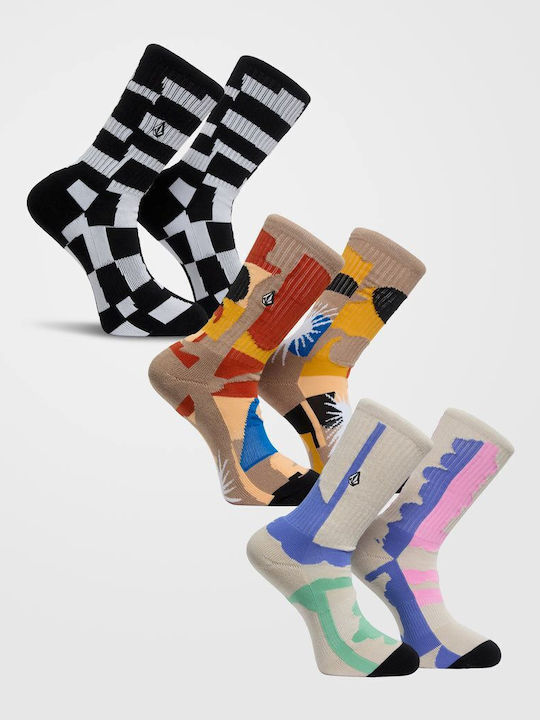 Volcom Men's Socks Multi 3Pack