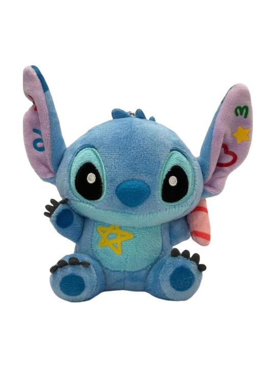 Plushy Keychain Disney Stitch Collection Sitting Little Painter 13cm