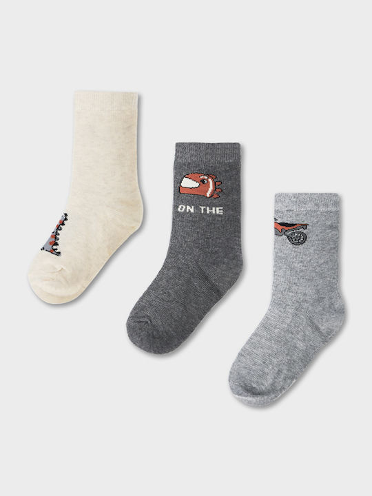 Mayoral Kindersocken Anthrazit 3er-Pack