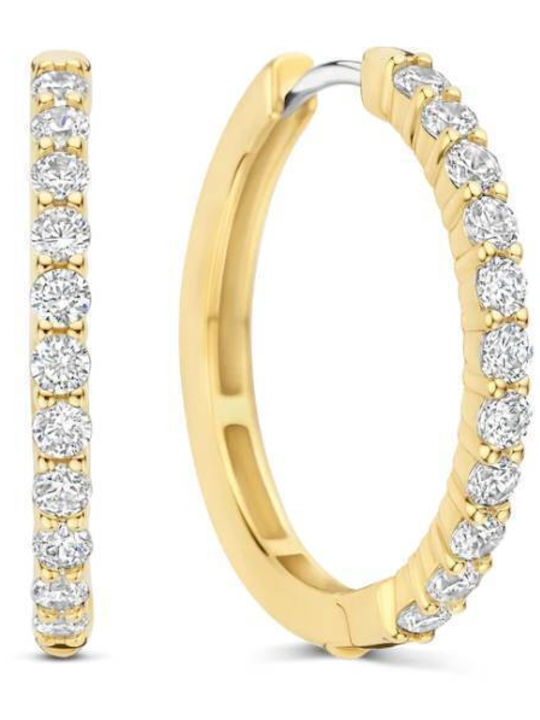 Ti Sento Silver Hoops Ti Sento Silver Hoops
