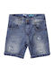 Kids Denim Blue Shorts/Bermuda