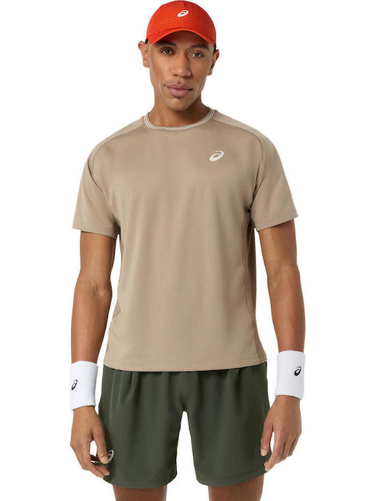 ASICS Game Ss 2041A379-200 Men's Blouse Beige