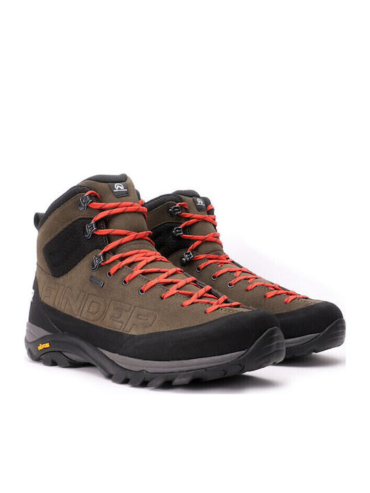 Northfinder Men's Hiking Waterproof Green Boots
