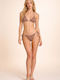Set Bikini Cinnamon Giraffe Print
