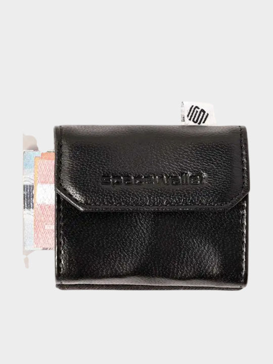 Leder Herrenbrieftasche Reise Schwarz