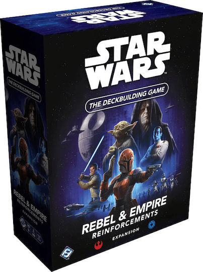 Επέκταση Παιχνιδιού Star Wars: The Deckbuilding Game Rebel & Empire Reinforcements για 2 Παίκτες 12+ Ετών (EN) Fantasy Flight