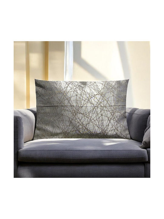 Sofa Cushion Shinny Lines Luxury Fabric 50x70cm