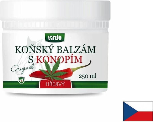 Virde Cremă Cu Canabis Pentru Masaj Cu Gust Natural 250ml