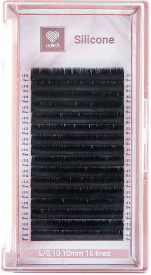 Eyelashes Lovely Silicone Mix 16 Lines M 9-11 0.07