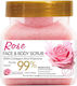Scrub Gesicht & Körper Rosen 500g