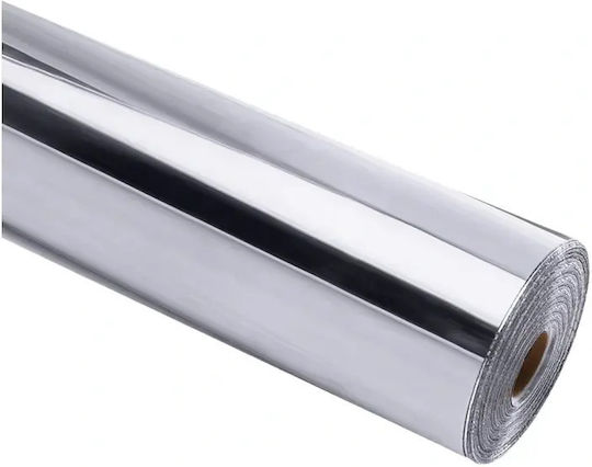 Self-adhesive Vinyl Htvront Chrome Metallic 30.5cm X 90cm Silver 6976230001268