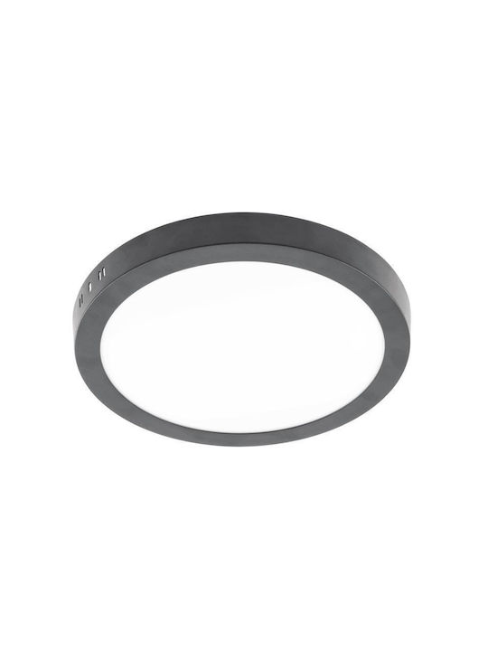 Deckenleuchte Led Oris 24w Ip20 4000k Schwarze