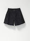 Kids Fabric Shorts Black
