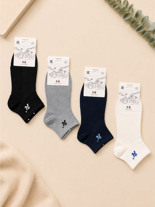 YTLI Men's Multicolour Socks 4Pack