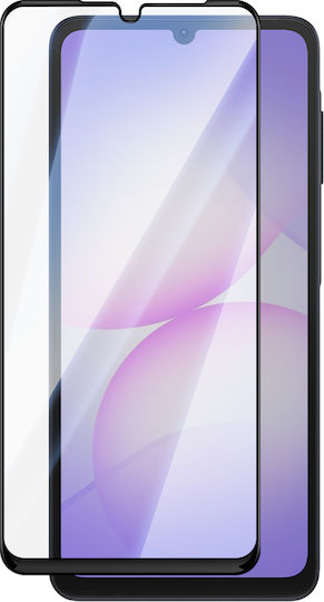 Avizar Screen Protector Galaxy A07 Full Glue Bevelled Tempered Glass Black Transparent
