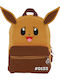CyP Brands Pokemon Eevee Σχολική Τσάντα Πλάτης Καφέ