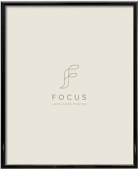 Focus Пластмасова Рамка За Снимки За Стенен Монтаж С Черна Рамка
