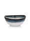 Duka Round White Porcelain Serving Bowl