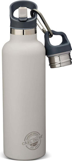 Carl Oscar Rostfreier Stahl Kinder Trinkflasche Thermos Graues 700ml