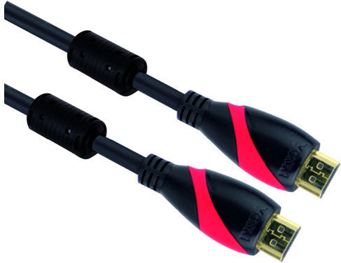 Vcom HDMI-Kabel M M Ultra HD 4K2K Gold +2 Ferrit V1.4 Ethernet 3D Cg525d-1,5 Meter