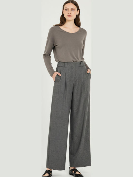 Philosophy Wear Γυναικεία Παντελόνα Anthracite