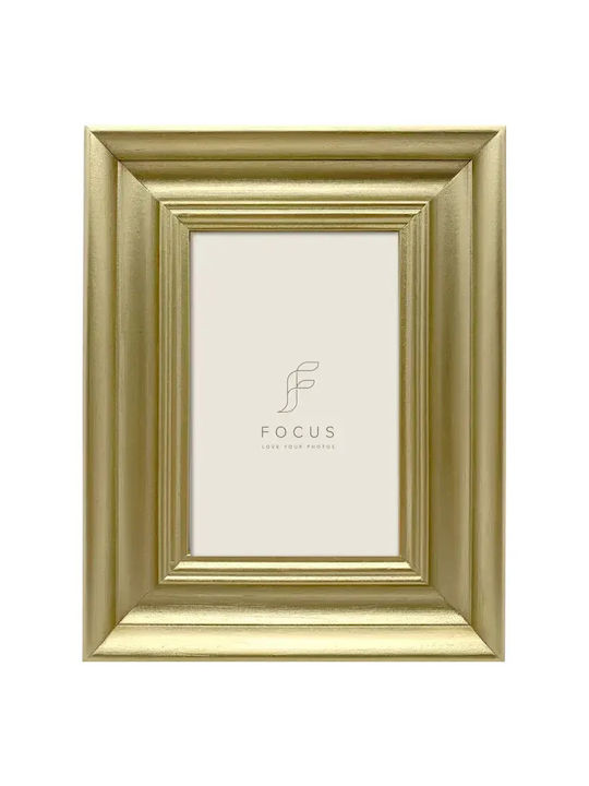Focus Plastic Wall-Mounted Photo Frame With Gol...