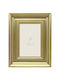 Focus Wall-Mounted Plastic Photo Frame With Gold Frame