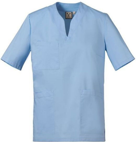 Payper Payper Damen Medizinische Bluse Hellblau