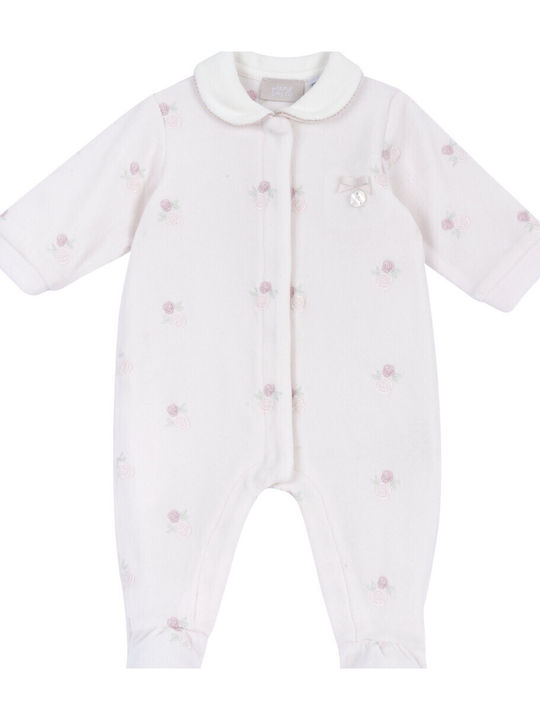 Chicco Rosa Baby-Strampler 102689-011-3-6M