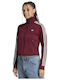 Firebird Track Top Women's Athletic Cardigan Burgundy