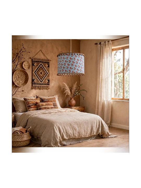 Green Pendant Ceiling Light with E27 Socket 35x25x20cm