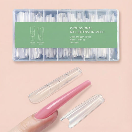 Sandwich Nail Dual Forms Coffin 240pcs