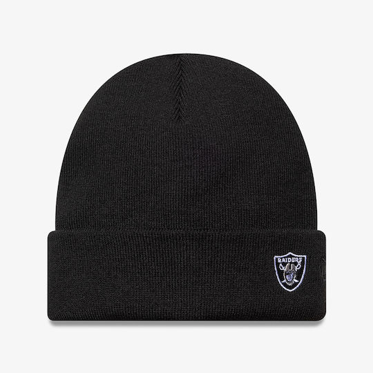 Cuff Beanie Men's Knitted Beanie in Black Colour