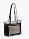 Set Fabric Women's Shopper Bag Black
