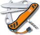 Victorinox Hunter Xt Grip Swiss Army Knife Keychain 6 Tools Orange
